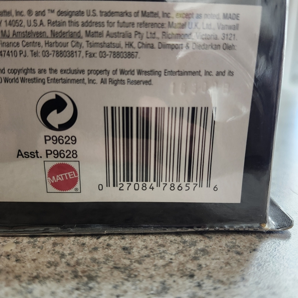 WWE Legends 1 Road Warrior Hawk Figure in Black and Silver - Picture 9 of 10